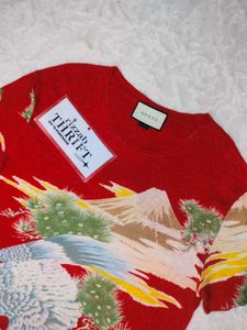 Original Gucci T Shirt With  Bag