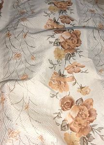 Floral Curtain For Window 1 Pc