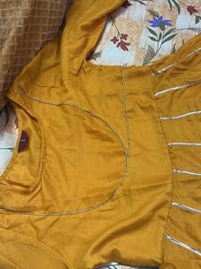 Elegant Orange Kurta Set