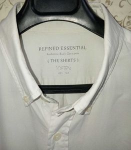 TOPTEN white Shirt