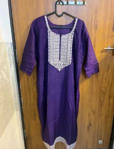 💜Purple elegant Kurta 💜