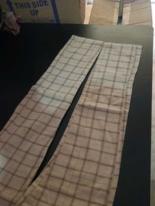 rarely used(3-4 times) Checkered Beige Shorts