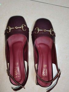 Burgundy Ballerinas