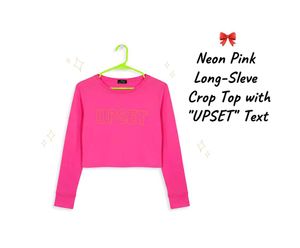 Pink long-sleeve tshirt