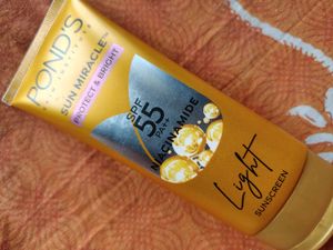 Ponds Sun Miracle Protect &amp; Bright Spf 55 Pa ++