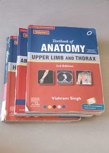 Anatomy Textbooks all 3 books