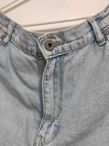Wide Leg Denim Jeans