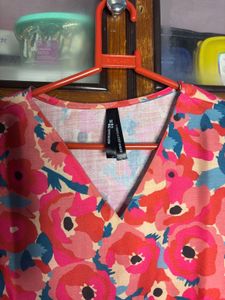 Floral Print Tunic Kurta