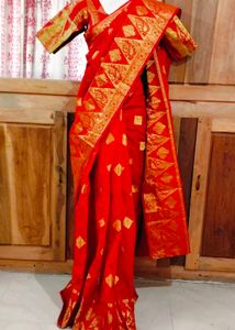 Nice Saree With Blouse 🥰
