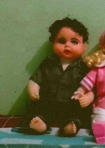 Vintage Baby Boy Doll .