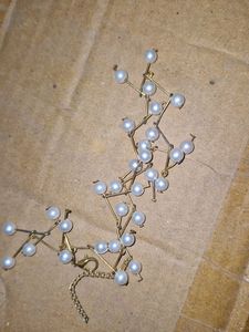 Pearl Statement Necklace Korean
