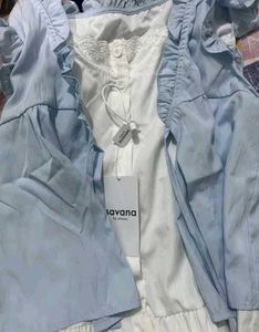 Cute Ruffle Layered Top