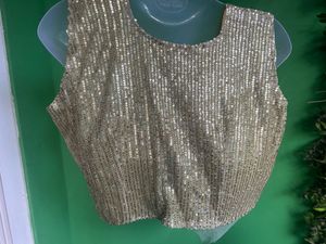 Not used Sequin Embellished Blouse