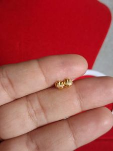 Gold Stud Earrings