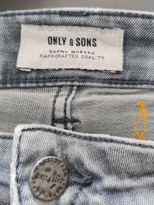 Light Wash Slim Fit Jeans
