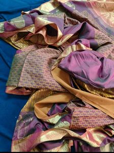 Elegant Ethnic Saree In Brown