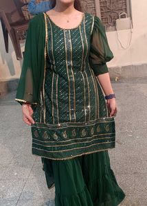 Green 3 Piece Grara Suit