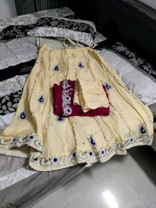 Diamond Work Lahnga Choli