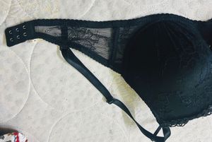 Elegant Lace Black Bra