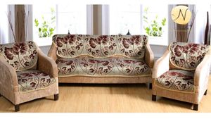 Set of5 Seater  Floral Sofa & Chair Covers