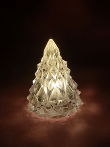 Pyramid Home Decor With Golden Light