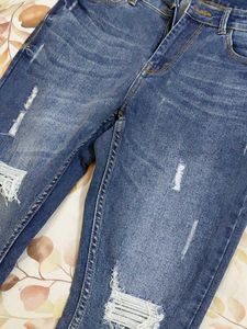 Ripped Denim Jeans