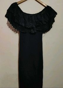 Black Bodyfeet Dress For Girl Or Woman 30 Bust