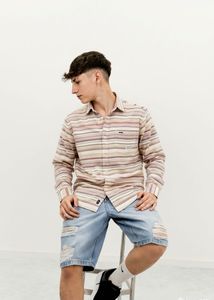 Striped Casual Shirt Slim Fit