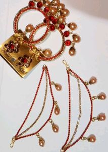 EARRINGS WITH SAHARE