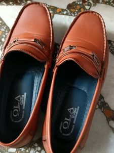 Brown Leather Loafers