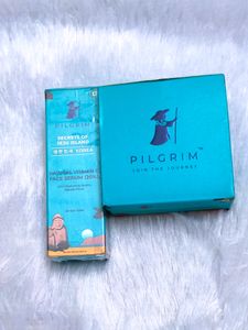 Pilgrim Moisturizer And Vitamin C Serum
