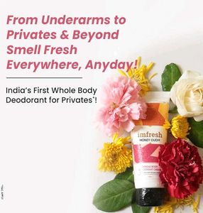 Imfresh Honey Oudh Deodorant Cream