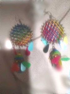 Colorful Jhumka Earrings