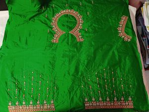🔥🔥TODAY OFFER Maggam Work Design Blouse Piece