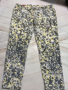 Patterned Casual Pants