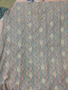 Chanderi Grey Banarsi Suit