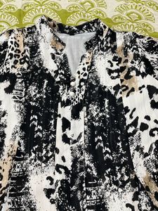 Animal Print Top