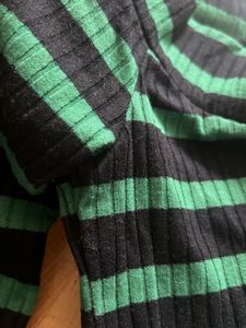 Only Cute Striped Slight Off Shoulder Top