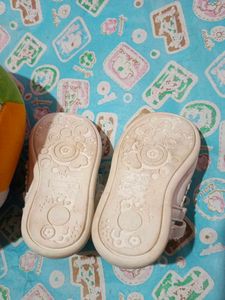 Cute White Baby Shoes