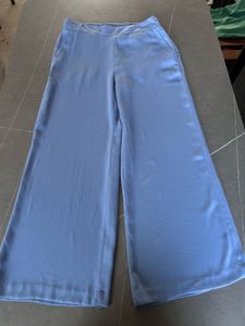 Blue Highwaist Trouser Fixed Price