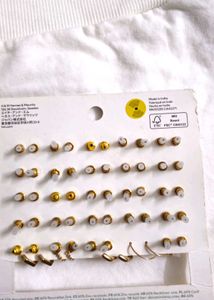 H&amp;M Earring Set - Gold Tones