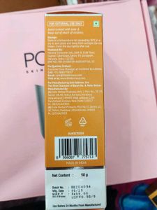 The Derma Co. Sunscreen SPF 50