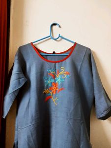 Blue Kurta