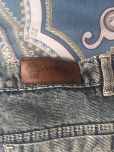 Wide Leg Denim Jeans