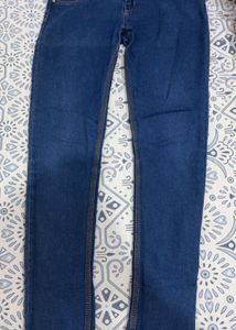 Dark Blue Denim Jeans