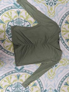 Olive Green Top