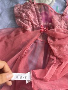 Assymetry Mesh Slips With Thong
