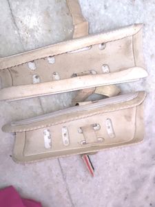 Plastic Shin Guards with Soft Foam