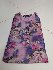 Floral Print purple Top