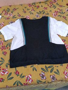 stylish 500Color Block Casual Top